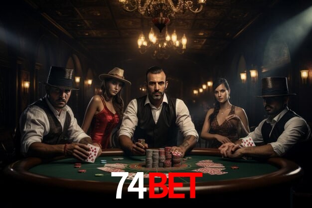 Interface do App 74bet